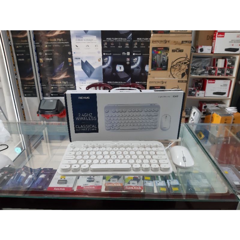 KEYBOARD WIRELESS +MAUSE WIRELESS REXUS