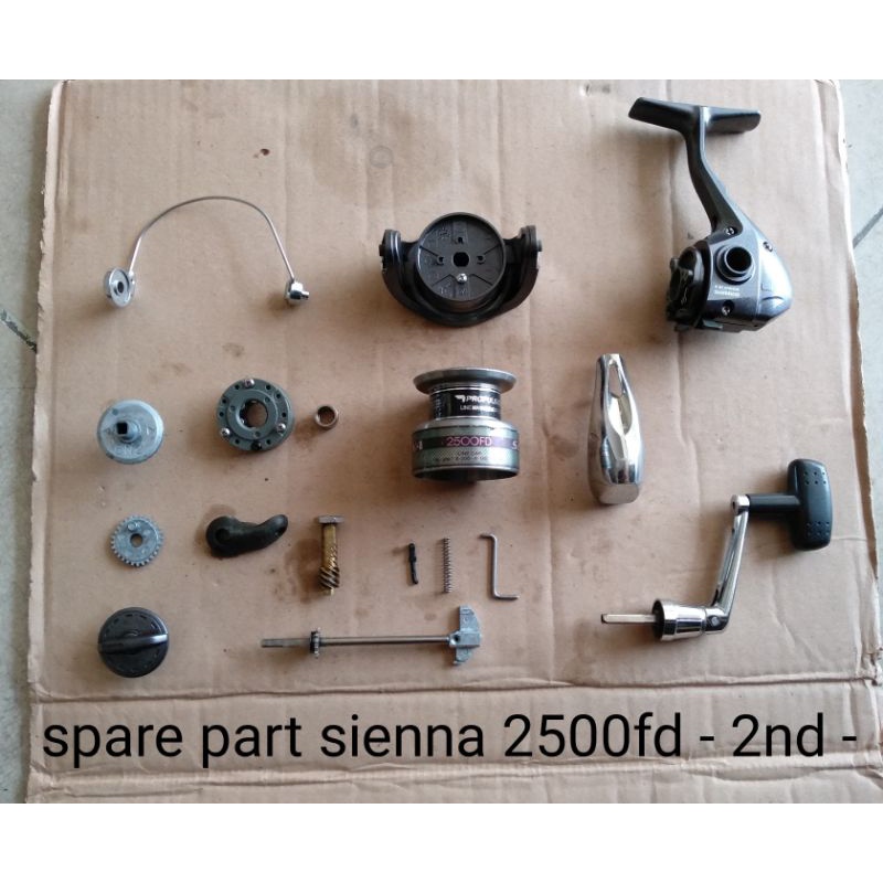 New spare part shimano sienna 2500fd 2nd original