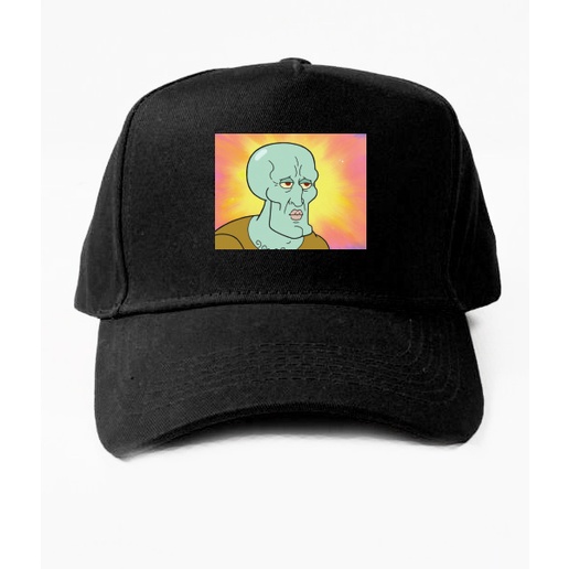 Topi Baseball Handsome Squidward