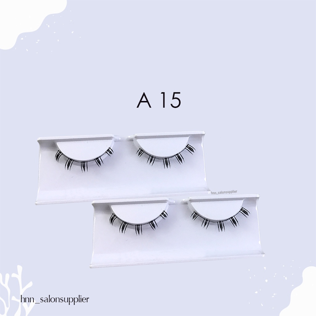A15 Bulu Mata Palsu Bawah Handmade Natural Salma Eyelashes