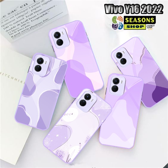 Softcase Kaca Vivo Y16 [KWL 1] Vivo Y16 - Softcase Vivo Y16 Terbaru - Vivo Y16 2022 - Casing Vivo Y1
