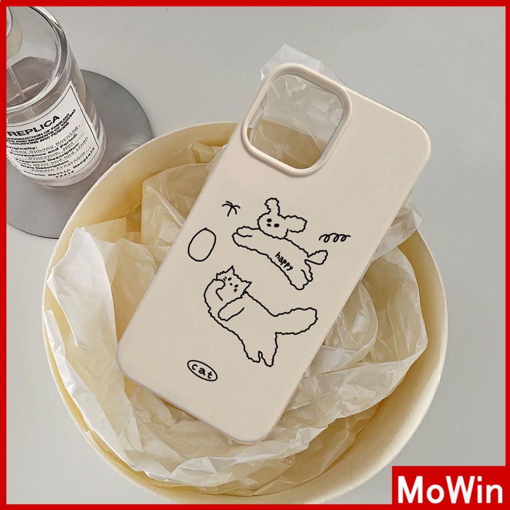 For iPhone 14 Pro Max iPhone Case Khaki Gray TPU Soft Case Shockproof Protection Camera Cute Cartoon Compatible For iPhone 13 Pro max 12 Pro Max 11 Pro max xr xs max 7Plus 7 8