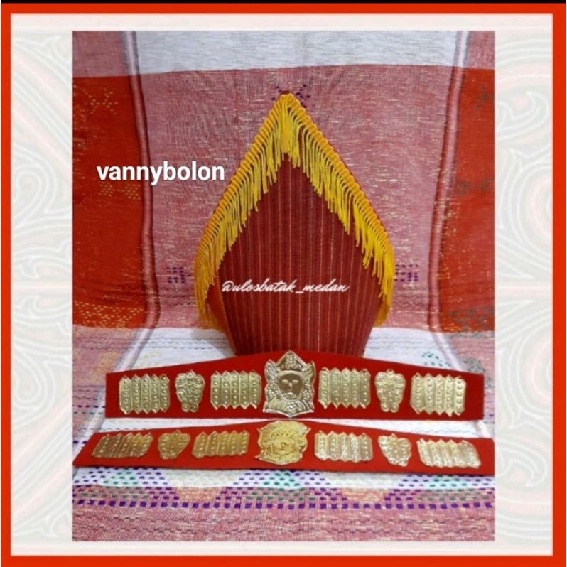 Sortali Dan Sortopi Acc Pengantin Adat Batak Toba Topi Batak Ragi Hotang