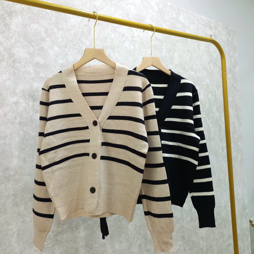 Camilla Sweater Rajut - Cardigan Korean Knit - Atasan Wanita Import TM(CX1679)