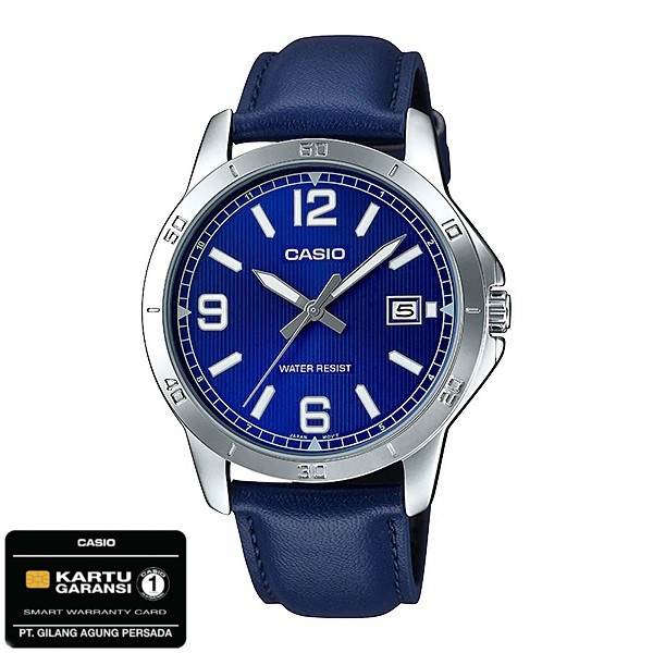 JAM TANGAN CASIO MTP-V004L-2B MTP V004L 2B MTP-V004L MTP-V004L-1 MTP-V004L-7 ORIGINAL RESMI