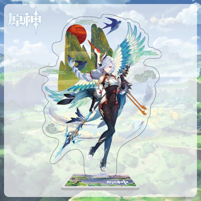 Yunjin Shenhe Keqing Standee acrylic figure GENSHIN IMPACT