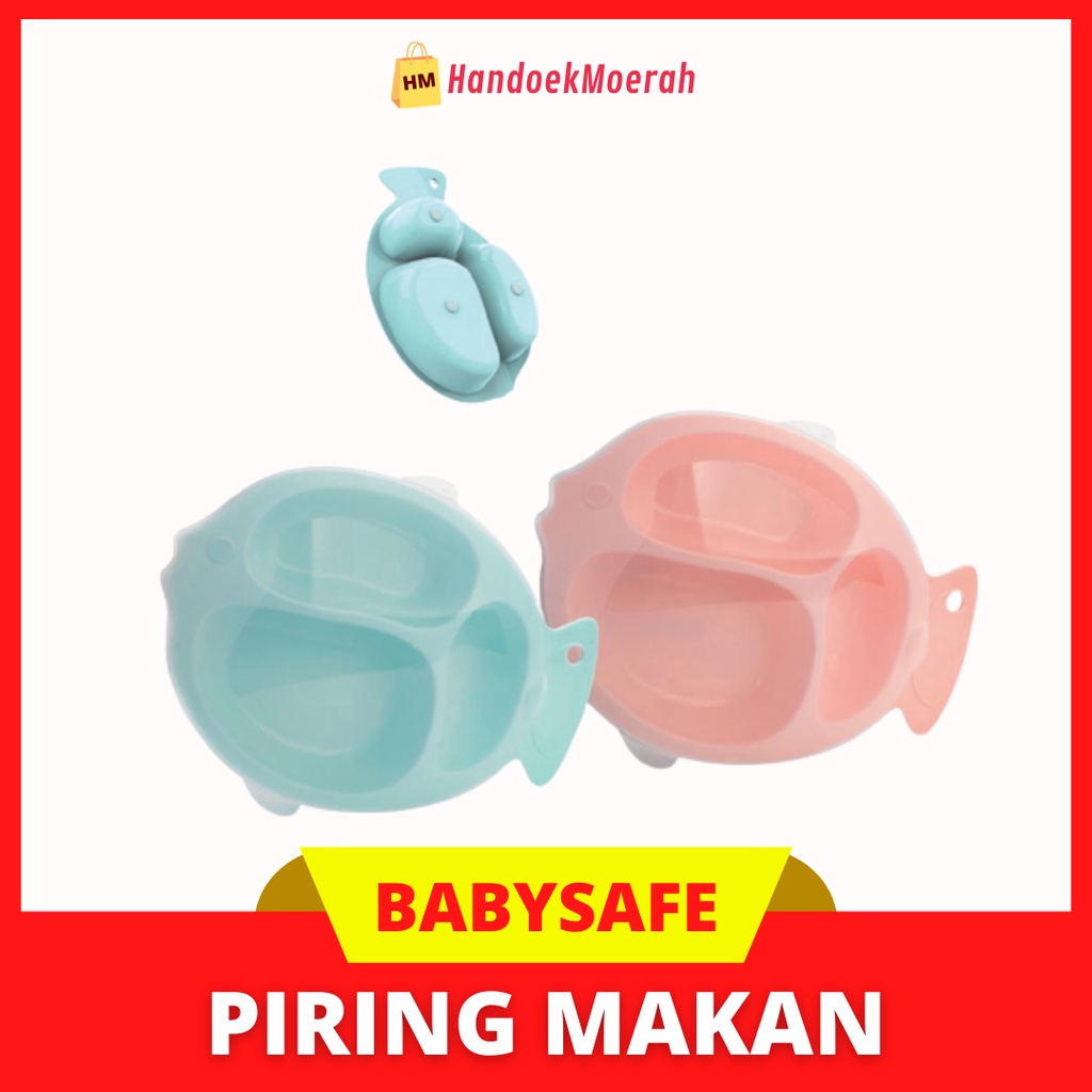 Babysafe Piring Makan Anak Fish Plate B355