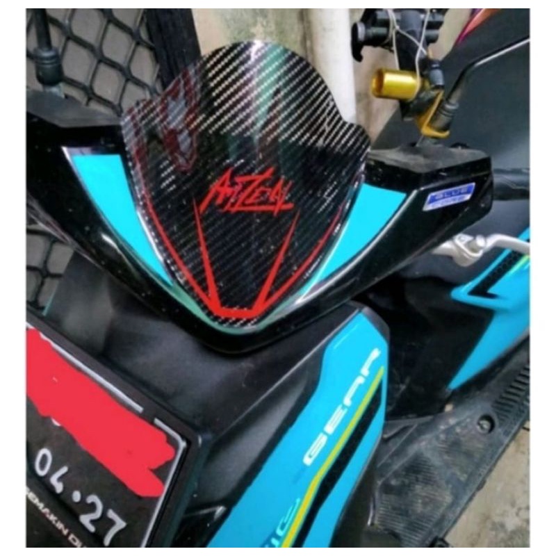 Visor New Yamaha Mio Gear 125 Karbon Kualitas Terbaik