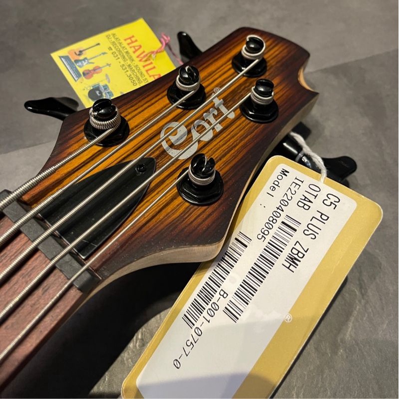 Elektrik Gitar Bass CORT ARTISAN C5 Plus ZBMH OTAB C 5 Sunburst Ori