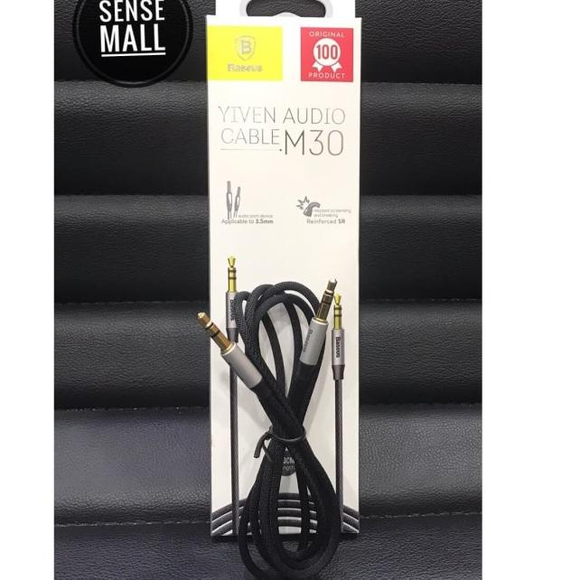 CABLE AUDIO YIVEN M30 CABLE AUX 3.5MM 1M ORIGINAL