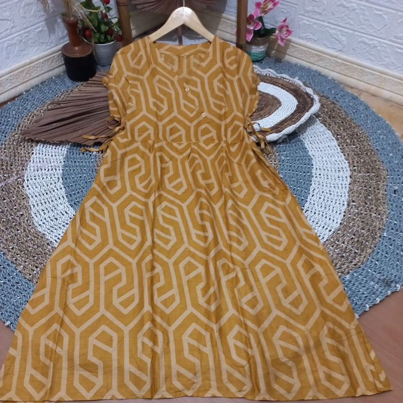 DASTER KIMONO PENDEK || DRESS KIMONO || HOMEDRESS KIMONO KEKINIAN-Seri 1