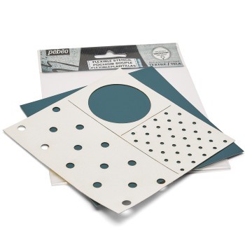 

Pebeo Fabric Flexible Stencil Alat an dan Jiplak