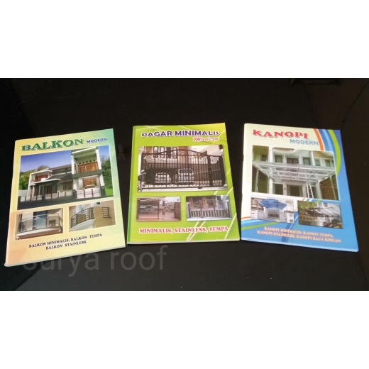 Jual Sp0664 Buku Album Pagar, Teralis, Pintu, Canopy, Balkon, Railling