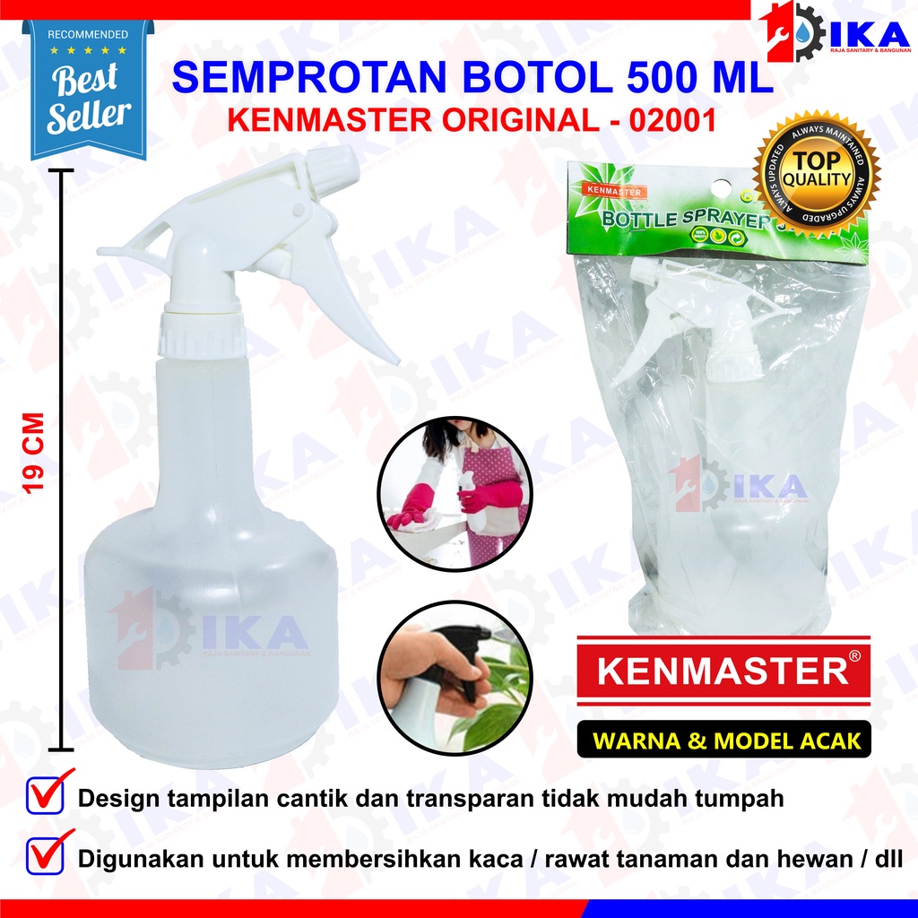 Botol Spray 500 ML Semprotan Tanaman/ Semprotan Air Hand Sprayer / Semprotan Burung Kucing Anjing Import Botol Alat Penyiram Tanaman