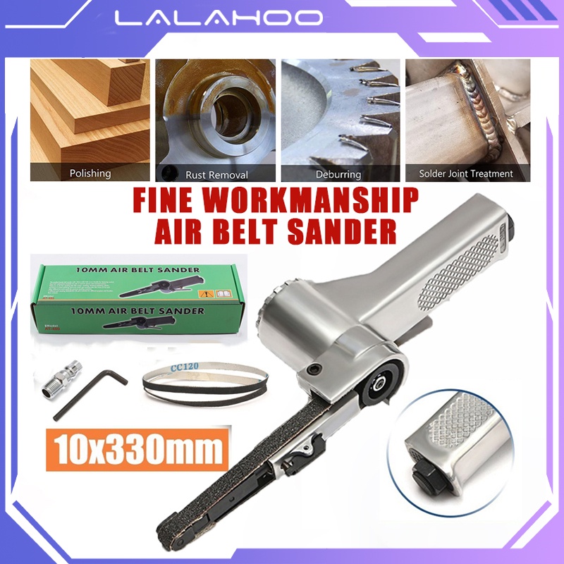 Jual 10MM*330MM Handheld Air Belt Sander Adaptor Konverter Gerinda