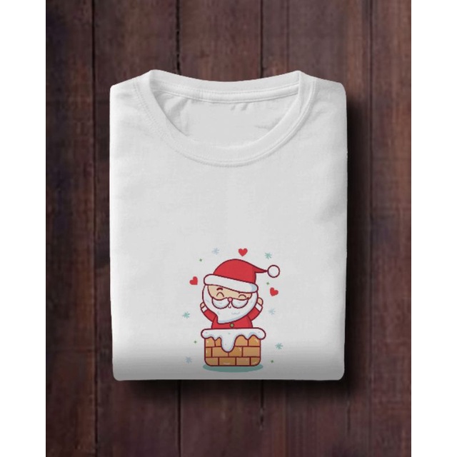 KAOS NATAL HADIAH NATAL KAOS PREMIUM CUSTOM GAMBAR CHRISTMAS