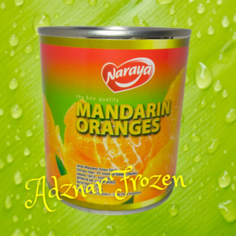 

Naraya Mandarin orange 312 gr / buah jeruk Mandarin kaleng