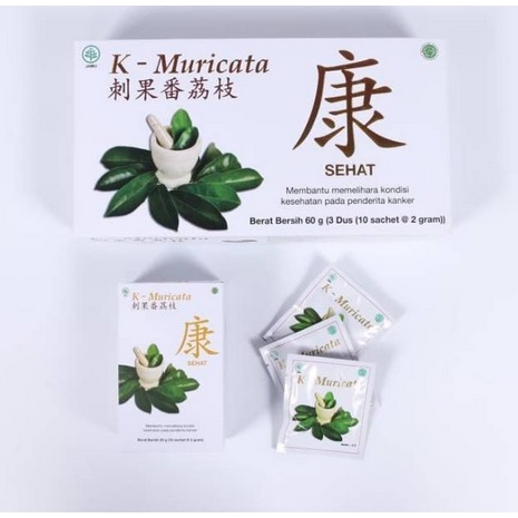 K-MURICATA Teh Herbal Tradisional untuk Menjaga Kesehatan