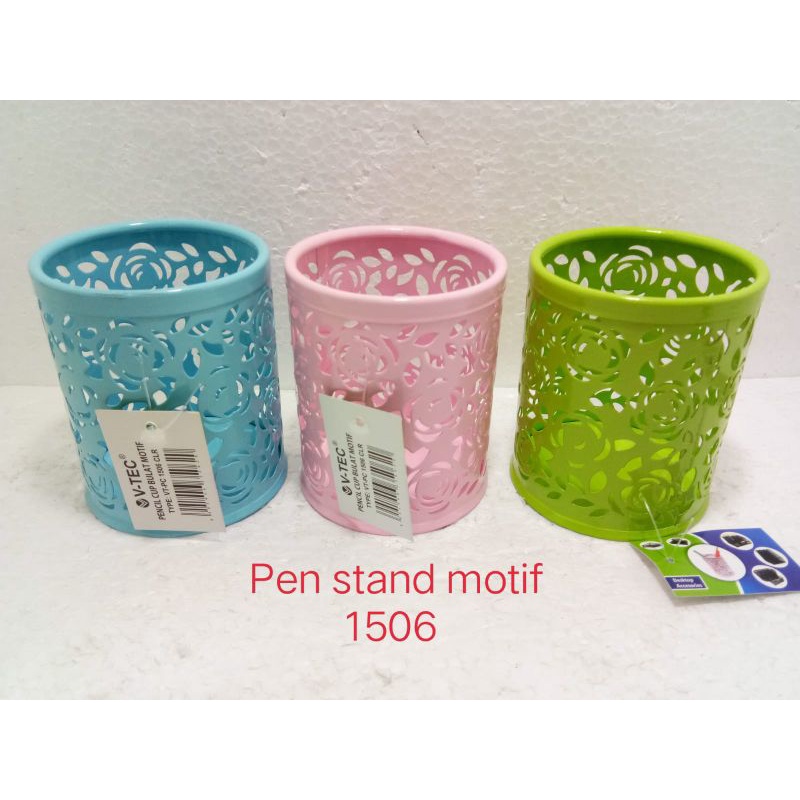 

V-TEC PEN STAND 1506 MOTIF BULAT WARNA
