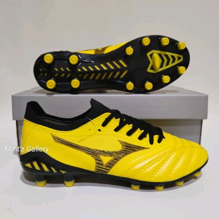 sepatu bola mizuno Morelia neo 3 beta Yellow Black FG