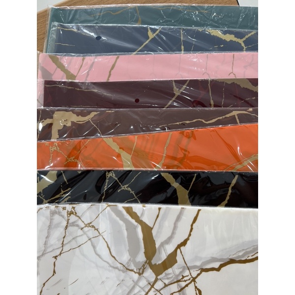 

Cellophane Kertas Wrap Bunga Buket Motif Marble