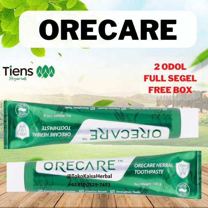 Odol Tiens orecare Herbal Toothpaste Pemberantas karang gigi ---TERBARU---