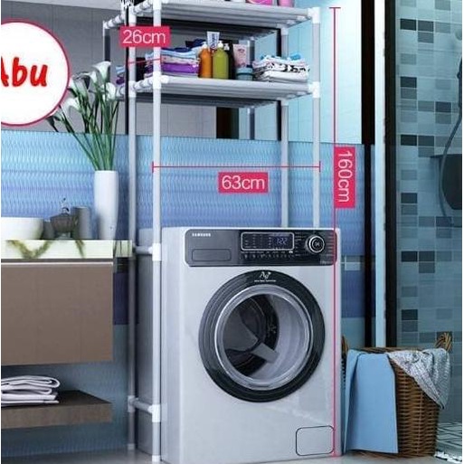 Rak Organizer Mesin Cuci (2 tingkat) RM006