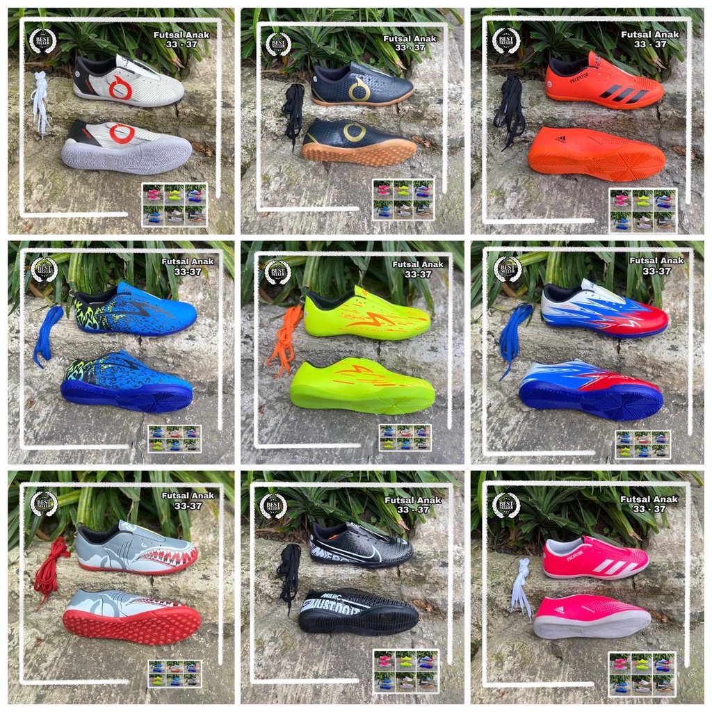 Sepatu Futsal Specs Lighspeed Untuk Anak Ukuran 33 Sampai 37