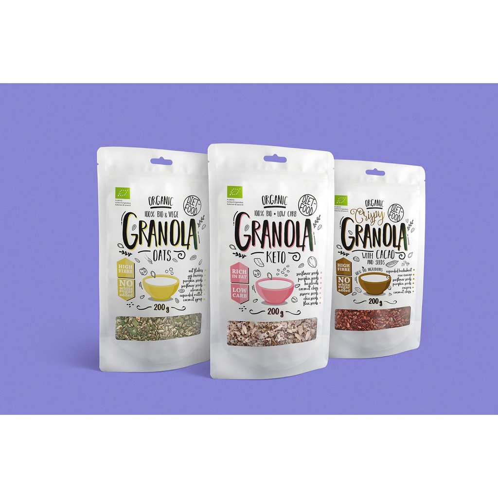 

Granola /pack 150gr, Instan Sameday Delivery Jogja