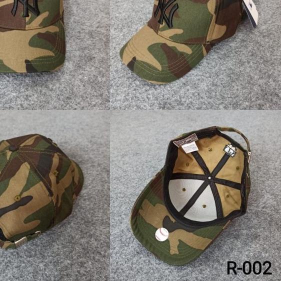 Topi NY MLB Classic Camo Army Import