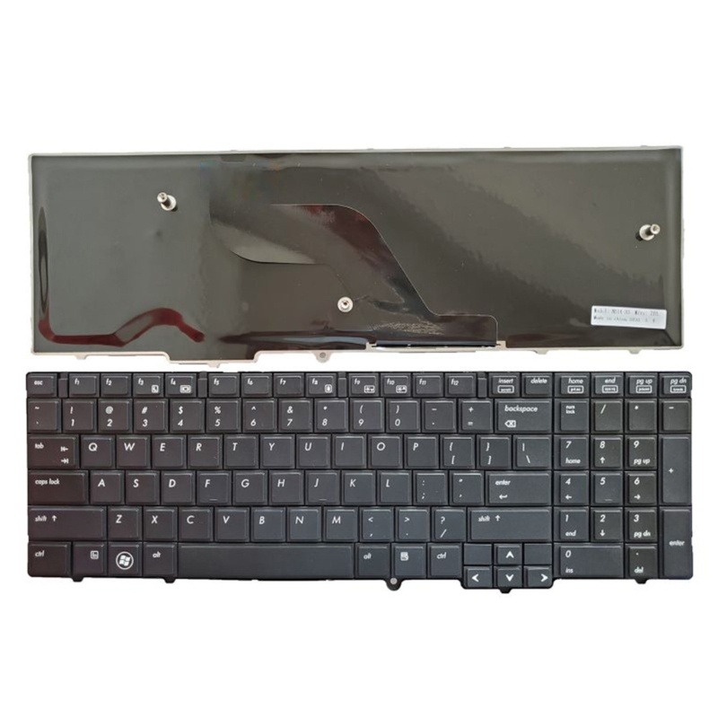 Keypad Hitam Pengganti Keyboard btsg Layout US Untuk HP ProBook 6540B 6550B 6555B