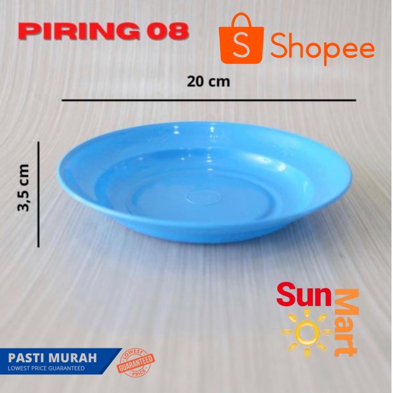 Piring Plastik Murah / Piring Makan Murah Warna