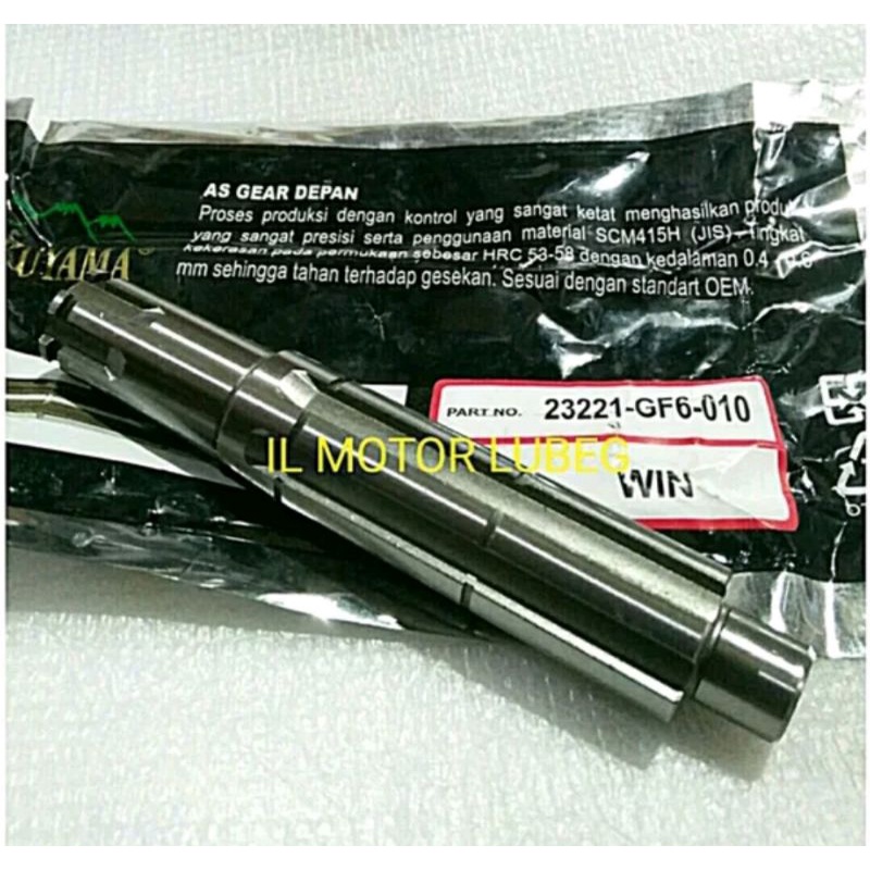 AS GEAR DEPAN HONDA WIN 100 OLD - WIN 100 NEW 23221 - GF6 - 010