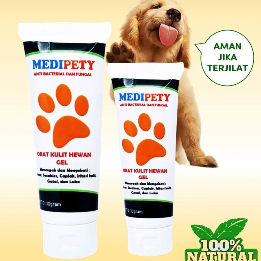 Medipety Gel 30gr Salep Jamur Kucing Anjing Paling Ampuh