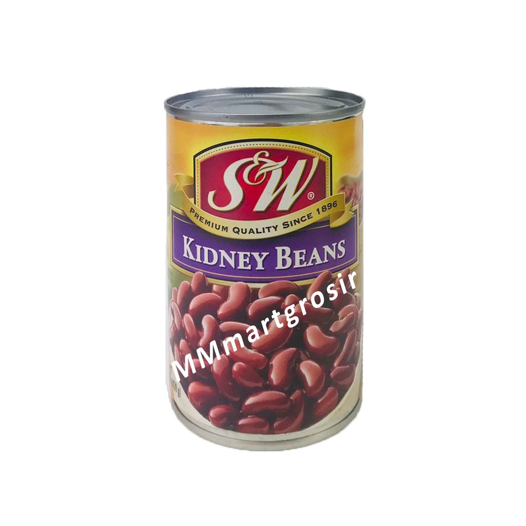 S&amp;W Kidney Beans / S&amp;W PineApple Slice / Potongan Buah Nanas / Kacang Merah