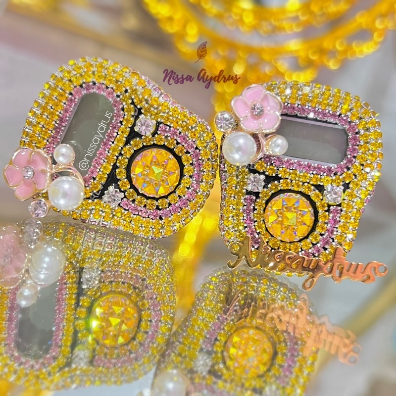 Nisa Aydrus - LED ALARM Tasbih Digital Cantik Swarovski Premium