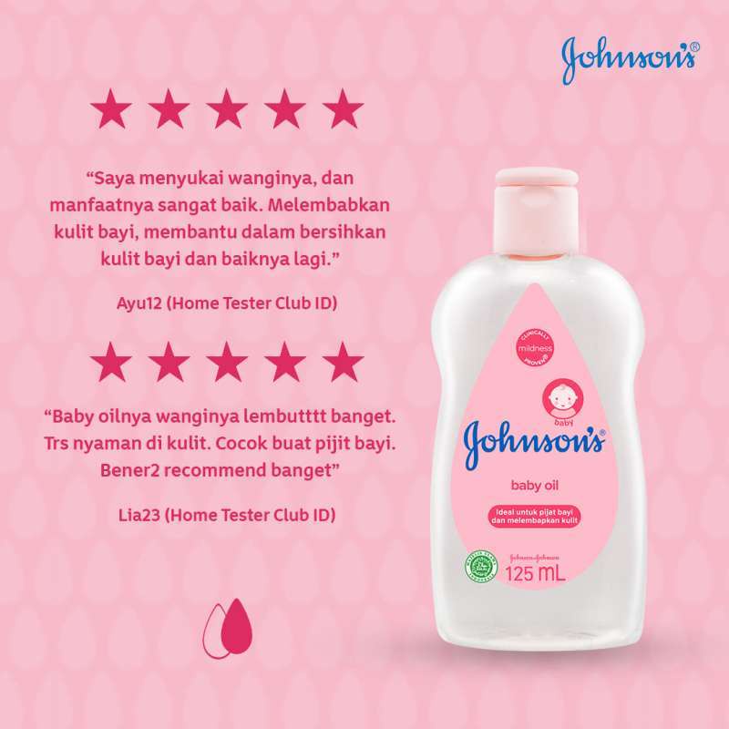 ✅MZ✅ JOHNSON'S Baby Oil 125ml