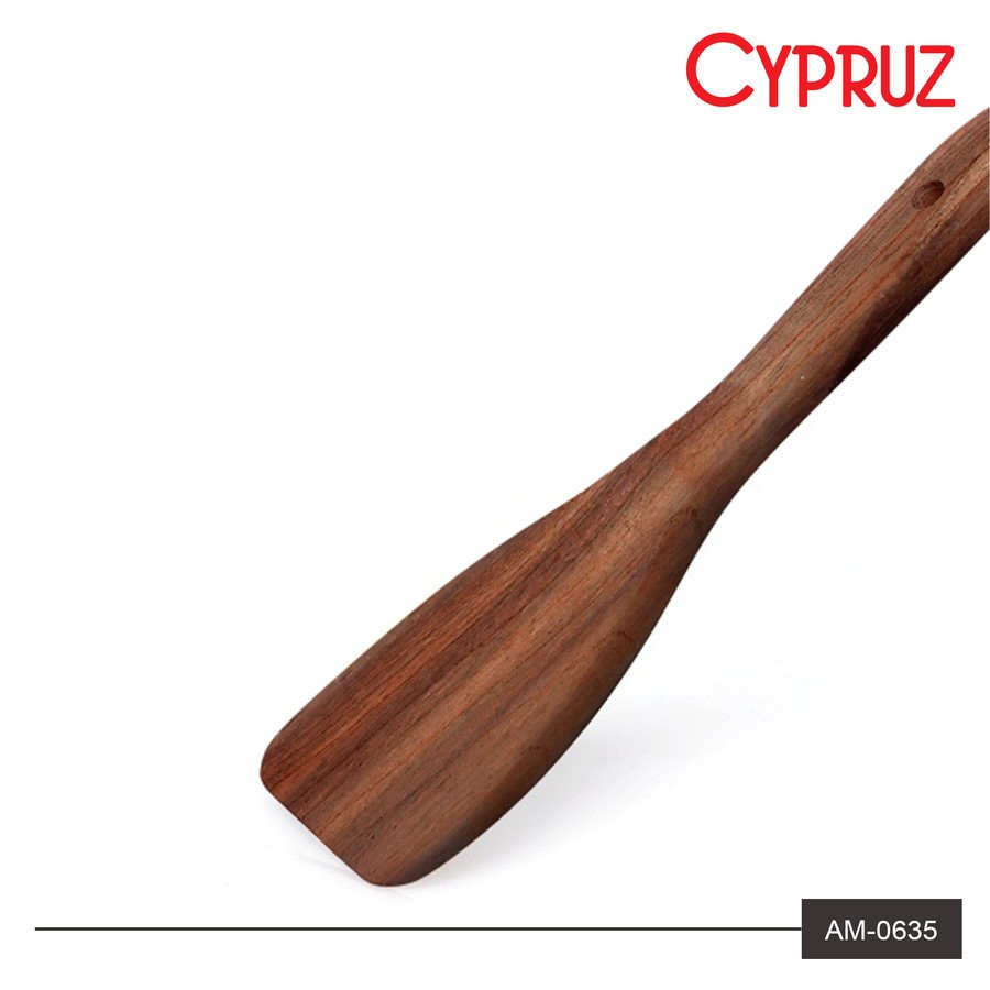 Cypruz Centong Nasi Kotak Kayu Sonokeling / Rice Spoon AM-0635