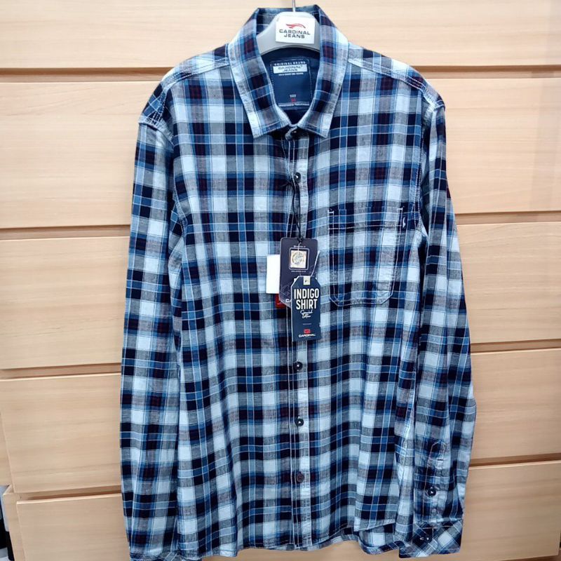 Kemeja pria/Cardinal jeans/2/Kemeja kotak kotak