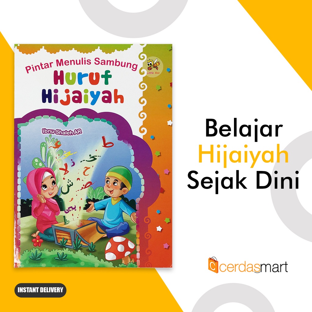 Buku Pintar Menulis Sambung Huruf Hijaiyah