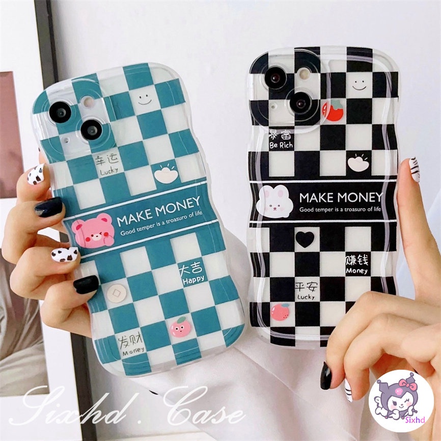 Soft Case Desain Gelombang Untuk OPPO A57 A76 A96 A16K A15 A16 A74 A55 A54 A53 A33 A32 A31 A9 A5 A5s Reno 8T 8Z 7Z 6Z 5Z 5 A95 A94 F92 A93 F11