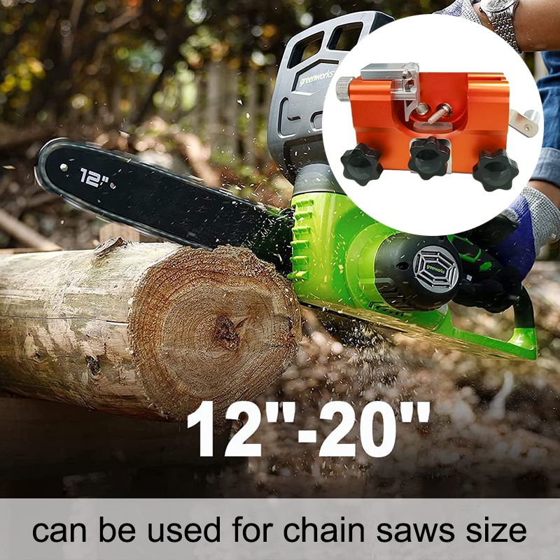 Pengasah Pisau Paduan Gergaji Mesin Aluminium/Alat Pengasah Rantai Gergaji Mesin/Chain Saw Chain Sharpener