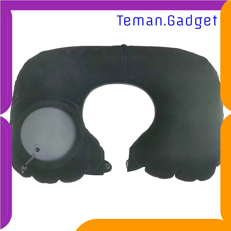 TG-TRV Macroupta Bantal Leher Travel Inflatable Neck Pillow - RH35