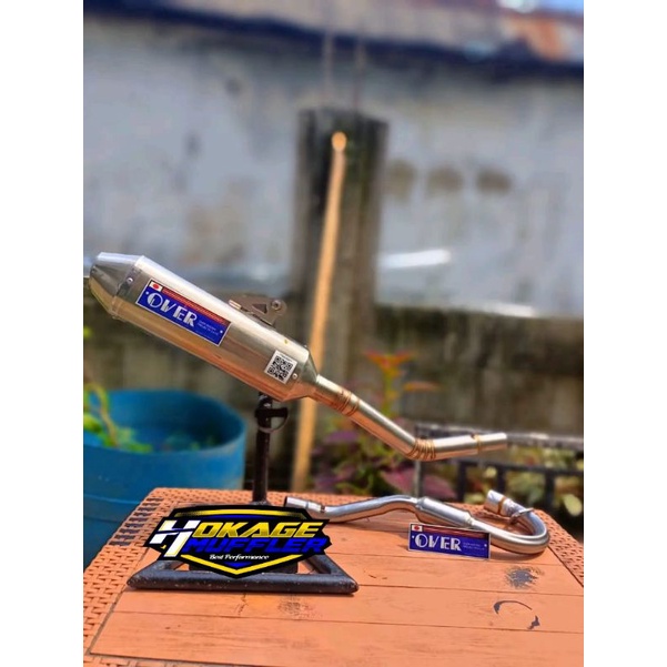 KNALPOT OVER RACING PNP KLX, CRF, WR155 SUARA BASS ADEM