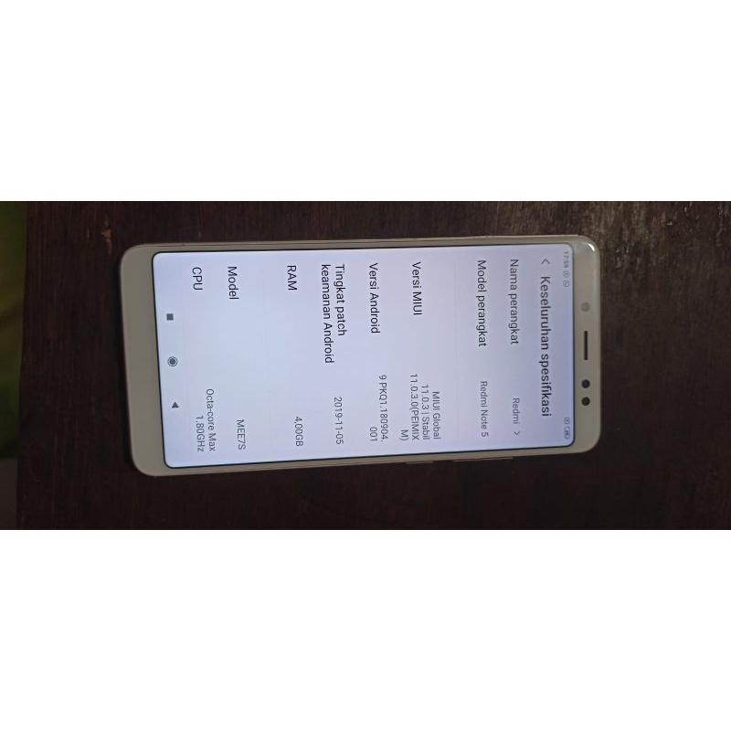 HP Redmi Note 5 Ram 4/64 Second Redmi Note 5 Ram 4/64 Redmi Note 5 Seken Xiaomi Note 5Ram 4/64 HP Be