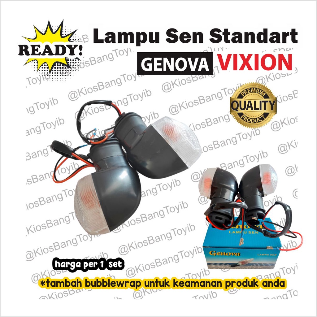 Lampu Sen Sein Retting Standart Model Vixion Old + Klip (GENOVA)