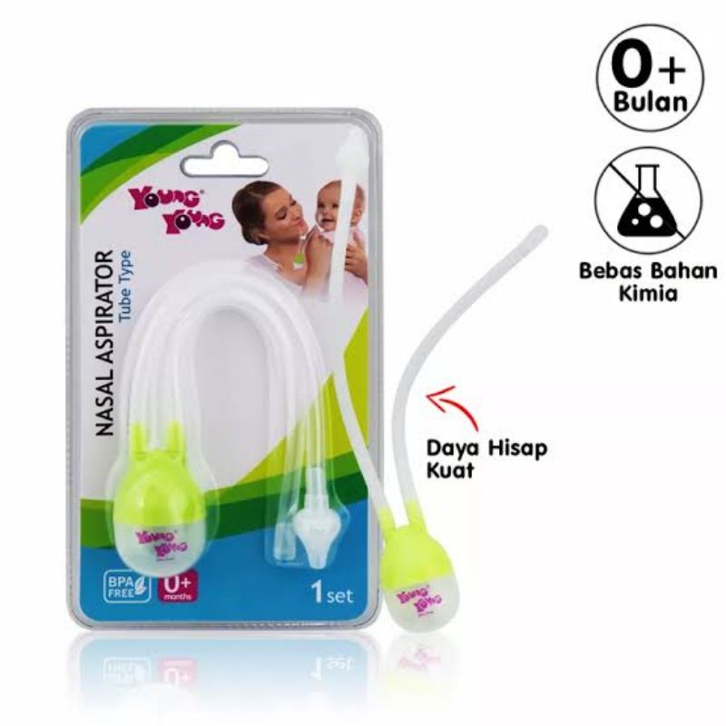 Young Young Nasal Aspirator 313 / Sedotan Ingus Bayi