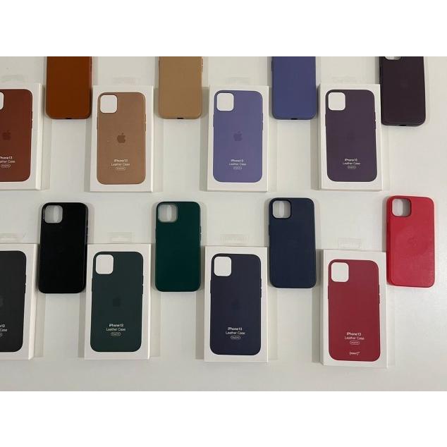 Leather Case iPhone 13 13 Pro 13 Pro Max 12 Pro Max With Magsafe - Black, iP 12 Pro Max