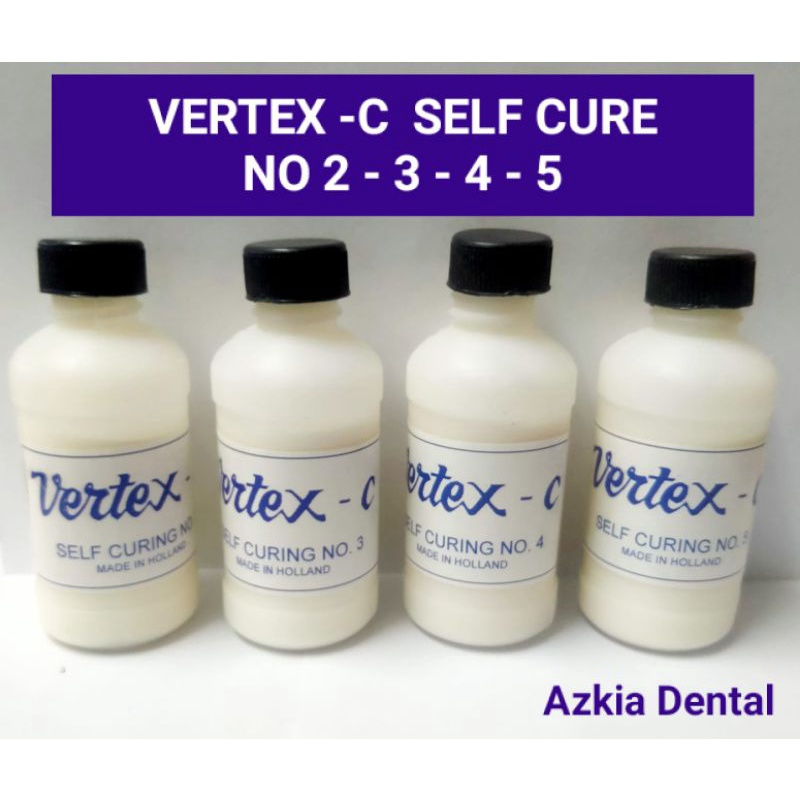 Powder Acrilik Vertex Self Curing Made in Holand