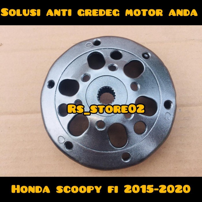 mangkok cvt honda scoopy fi 2015-2016 original custom anti gredeg
